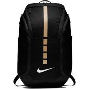 Nike Elite Pro Unisex Black/Metallic Gold Backpack